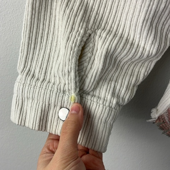 Time After Time Aztec Southwestern Print Cream Corduroy Jackets Womens Size L - Picture 15 of 15